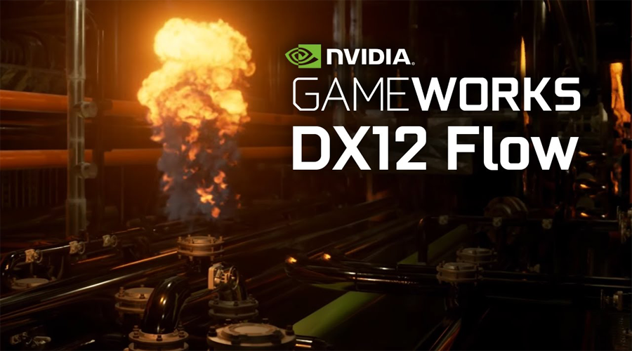 انفيديا تستعرض ديمو رائع لتقنية GameWorks Flow مع DX12