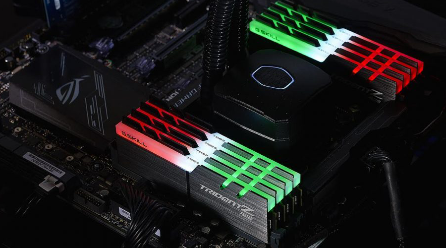 الكشف عن حزمة ذاكرة Trident Z RGB DDR4 128GB من G.SKILL