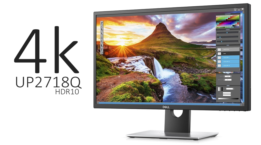 للمصممين..تعرف على شاشة Dell UP2718Q 4K الداعمة لمعيار HDR10