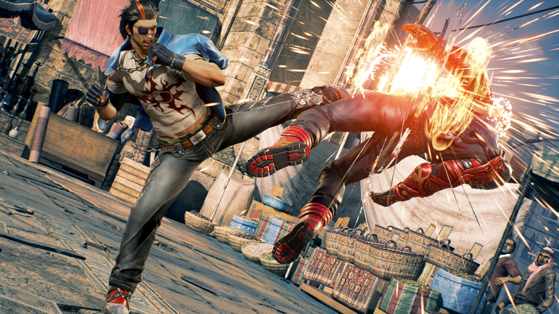 من الممكن أن نرى Kazuma في لعبة Tekken 7