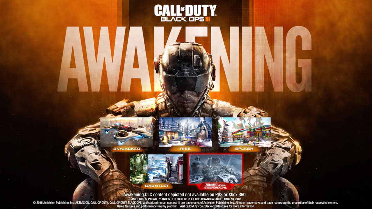 يُمكنك تجربة جميع حزمات الخرائط للعبة CoD Black Ops 3 مجانًا نهاية الشهر الجاري