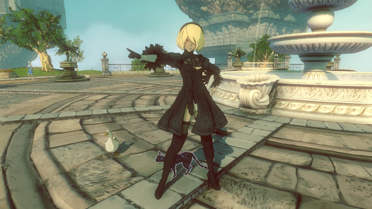 حزمة أزياء جديدة للعبة Gravity Rush 2 تجعلك تبدو مثل 2B من Nier Automata