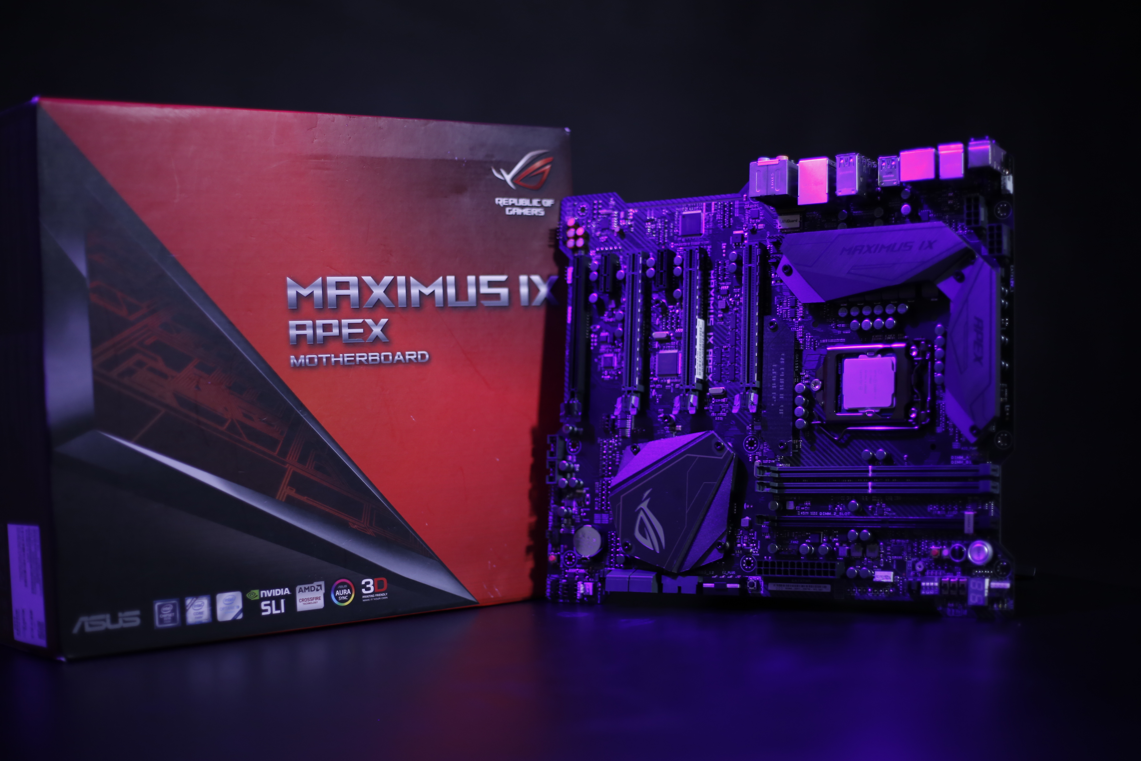 تجربتنا للوحة الاحترافية ASUS ROG MAXIMUS IX APEX