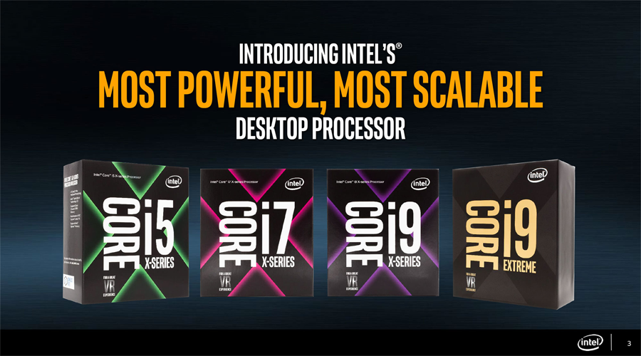 إنتل تعلن رسمياً عن منصة X299 ومعالجات Kabylake-X/Skylake-X!