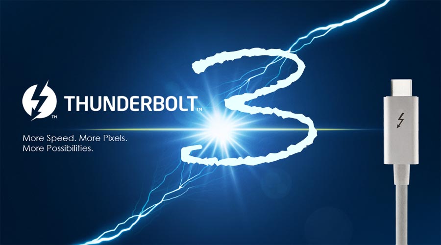 إنتل تخطط لإدراج Thunderbolt 3 بداخل معالجاتها المركزية المستقبلية!