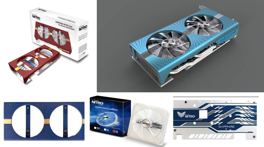 شركة SAPPHIRE تشارك في Computex بسلسلة اكسسوارات NITRO Gear الجديدة