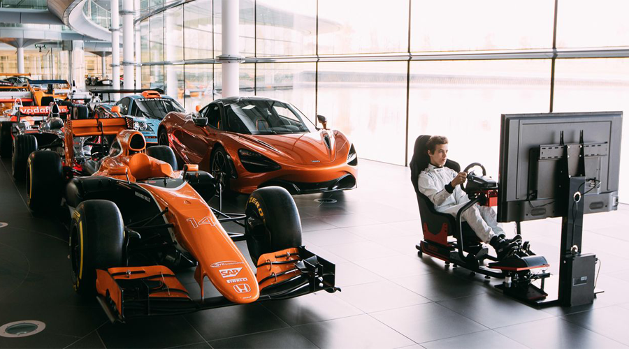 شراكة بين McLaren و Logitech G ينتج عنها منافسة WORLD’S FASTEST GAMER