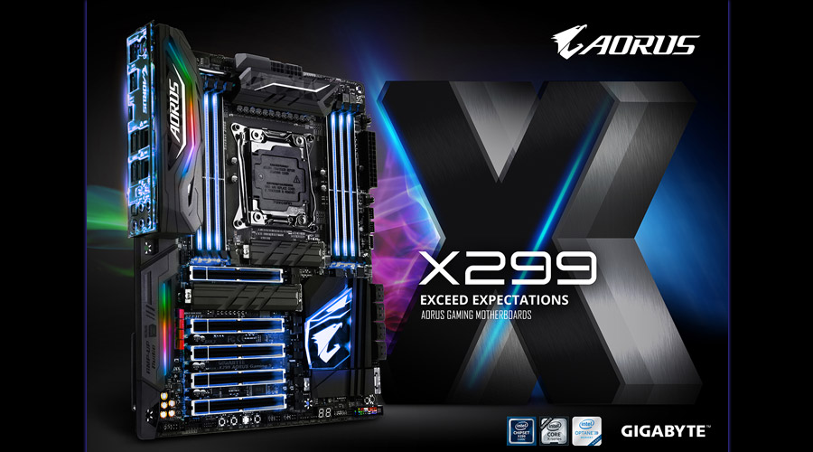جيجابايت تعلن عن سلسلة اللوحات الأم X299 AORUS GAMING