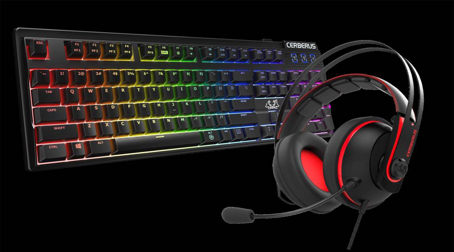 الكشف عن كيبورد Cerberus Mech RGB وسماعة Cerberus V2 من ASUS الشرق الأوسط
