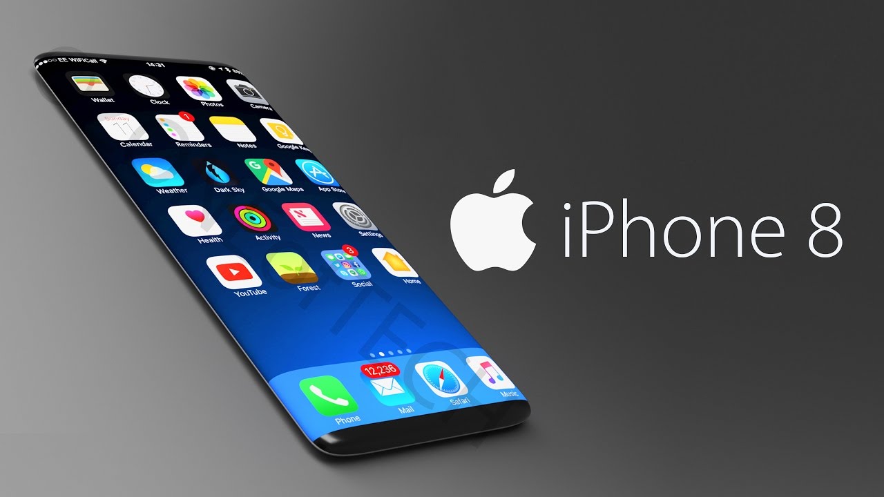 نموذج تخيلي عن هاتف iPhone 8 الجديد يظهر علي الإنترنت!!