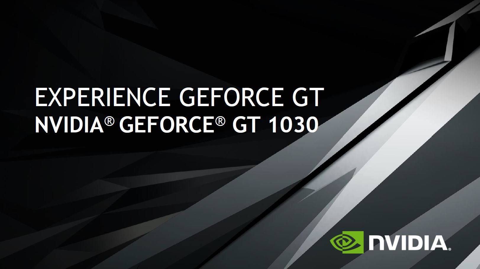 إنفيديا تقدم بطاقة GT 1030 الموجهة للفئة الإقتصادية