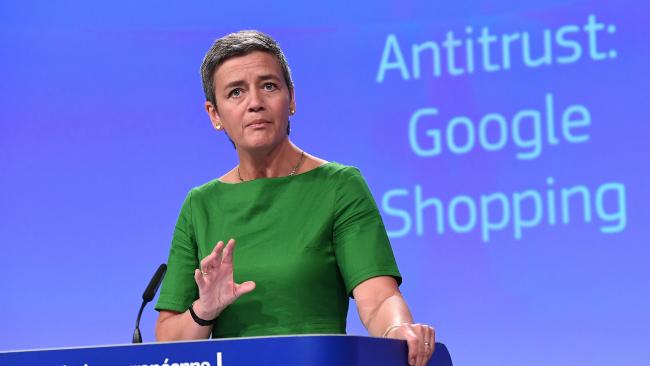 المفوضية الأوربية تغرم شركه Google بمبلغ 2.7 مليار دولار