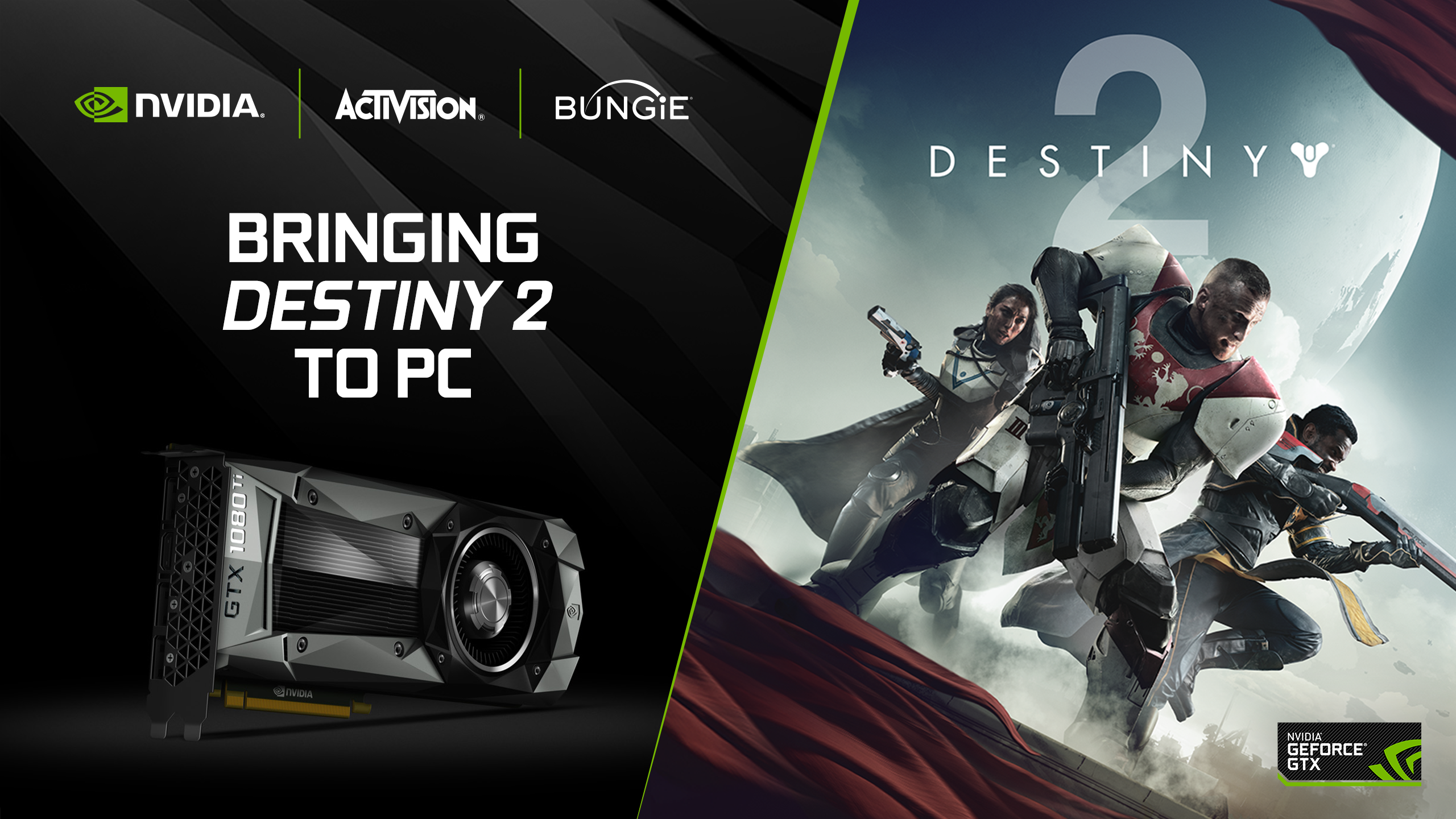 انفيديا تتعاون مع Activision من أجل جلب Destiny 2 إلى الحاسب الشخصي