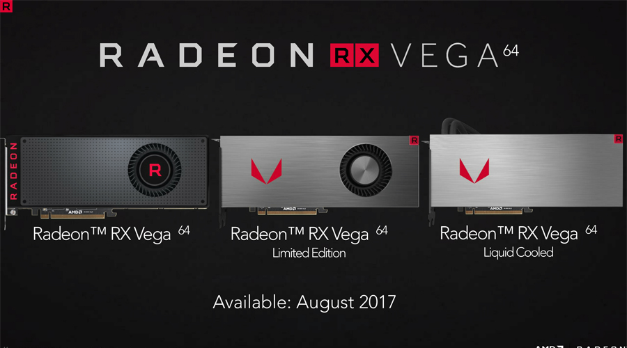 بشكل رسمي AMD تعلن عن عائلة بطاقات Radeon RX Vega من الفئة العليا