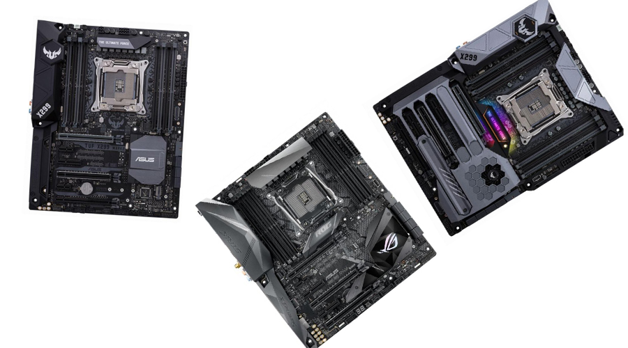 3 لوحات بشريحة X299 تنضم لسلسلة لوحات ASUS ROG TUF