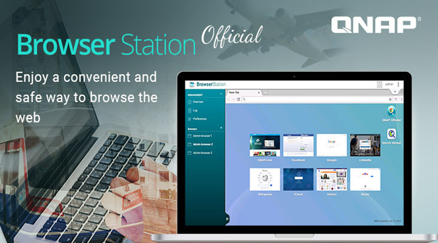 شركة QNAP تطلق رسميًا Browser Station، موفرة بذلك تجارب استعراض محسنة للإنترنت