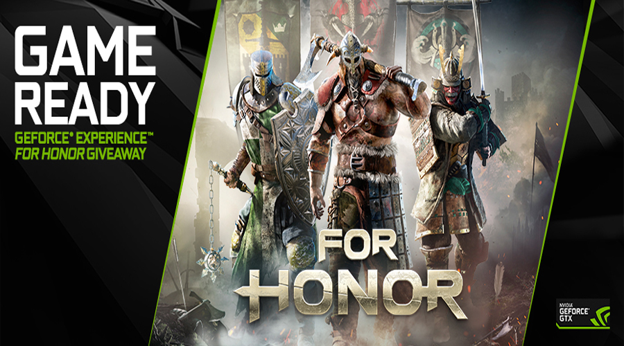 احصل على لعبة For Honor مجاناً مع برنامج انفيديا GeForce Experience