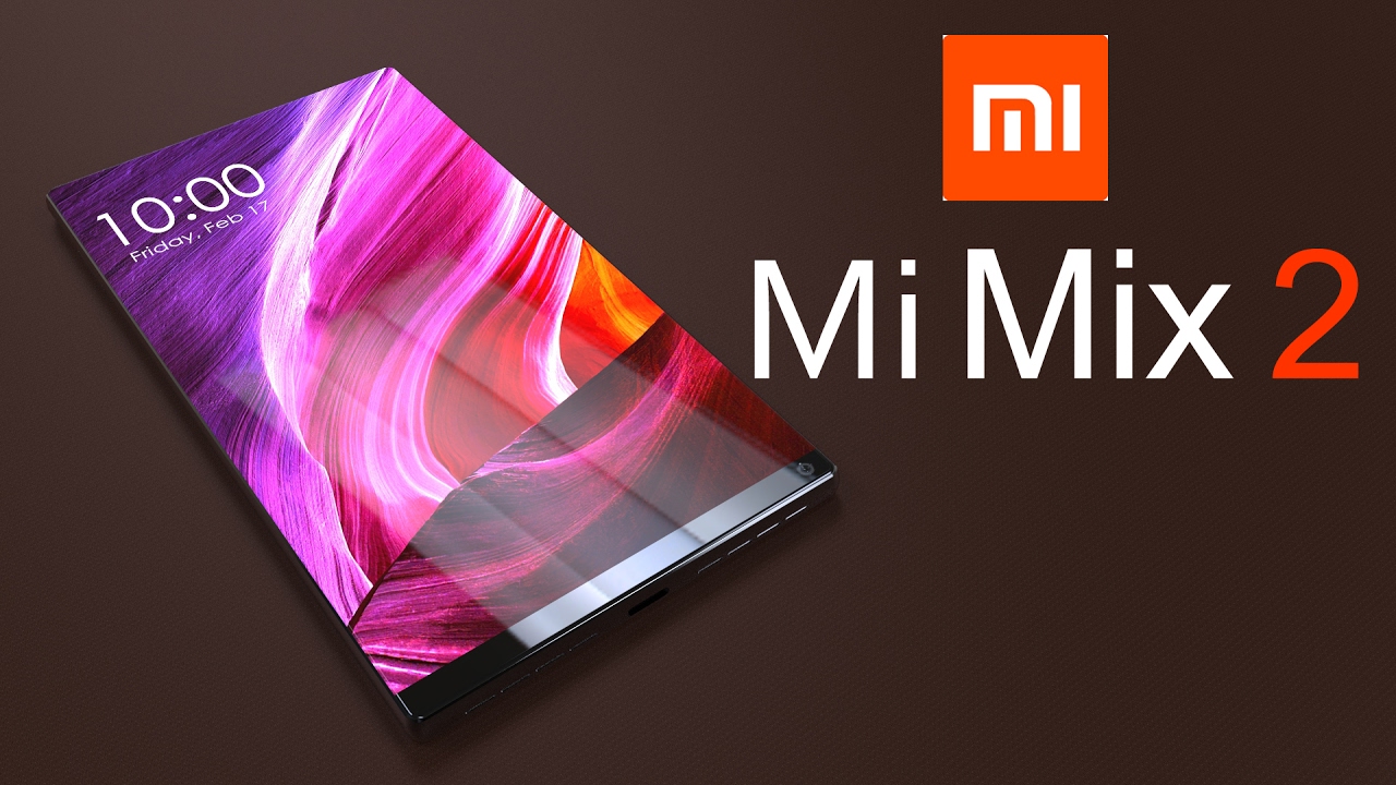 الجزء الأمامي لهاتف Xiaomi Mi Mix 2 سيكون شاشه بالكامل !!!!