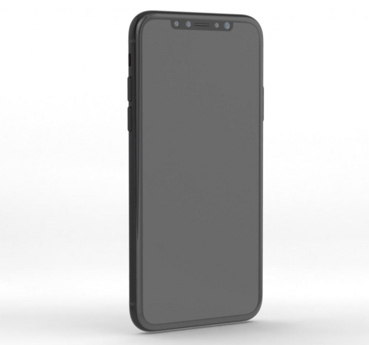ظهور مجسم الشاشة الخاص بهاتف Apple iPhone 8
