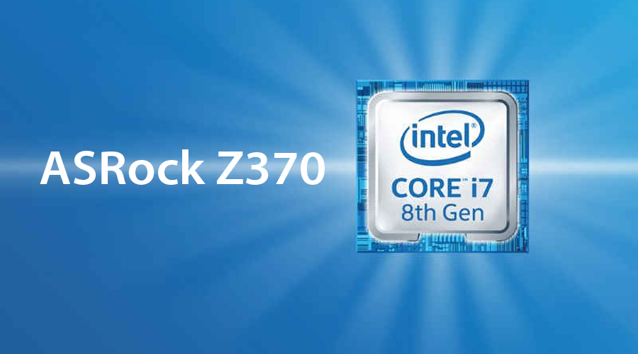 ظهور أولى تشكيلة من لوحات ASRock Z370 المخصصة لمعالجات الجيل الثامن