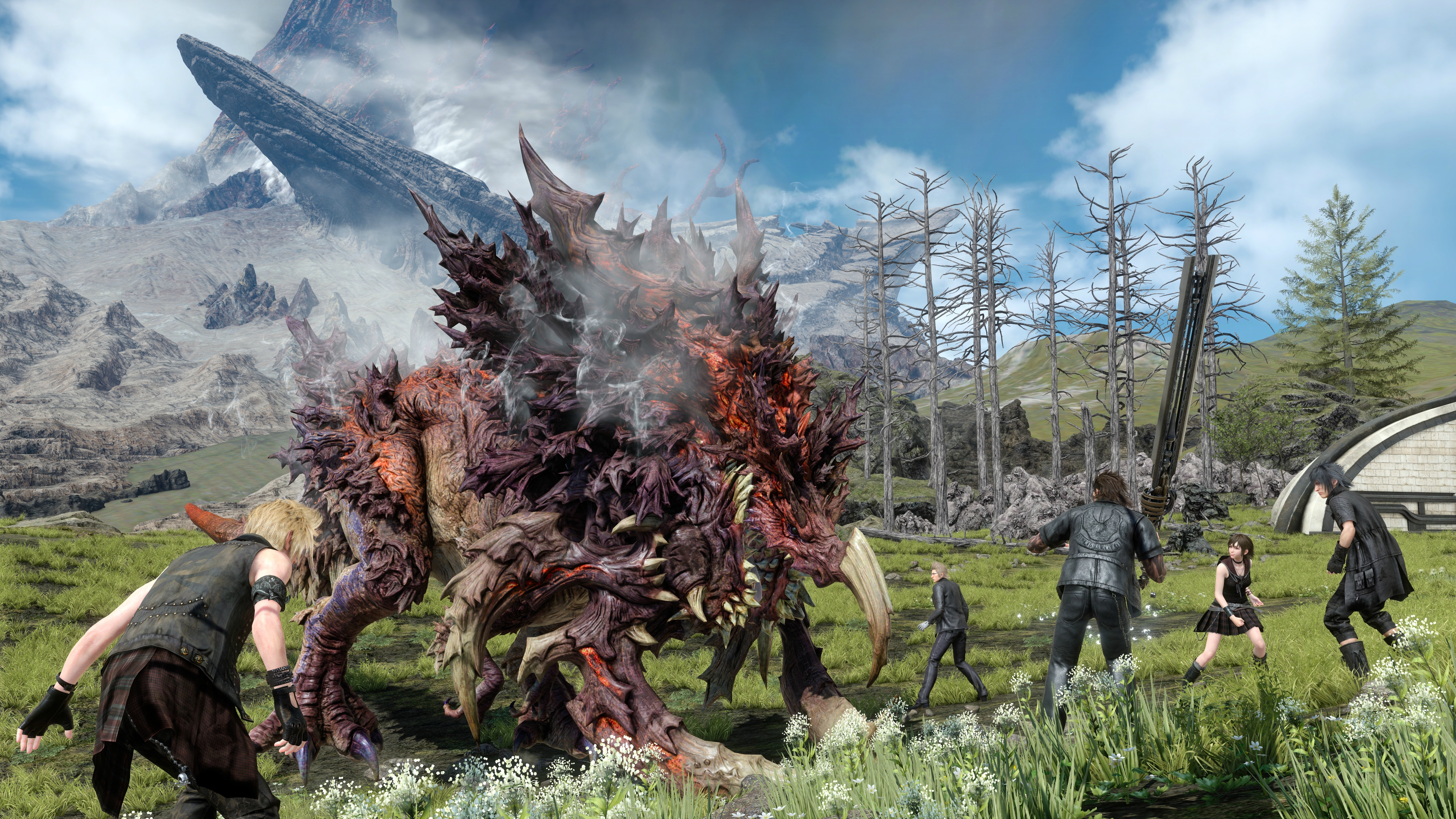 لعبة Final Fantasy 15 سوف تشغل مساحة 170 جيجا من قرصك الصلب مع دعم دقة 8K!