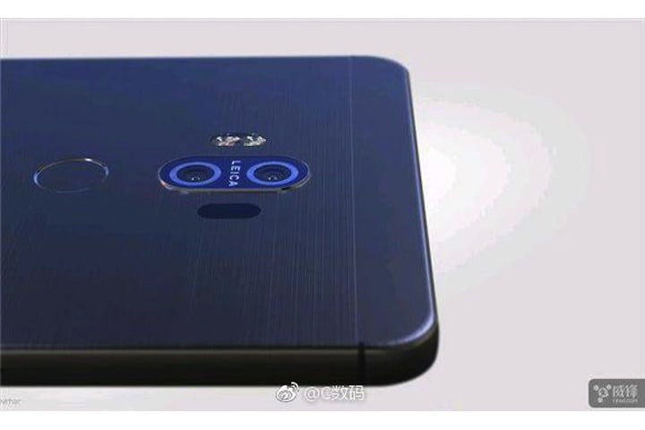 تسريب صورة الشاشة الخاصة بهاتف Huawei Mate 10 وحواف صغيره