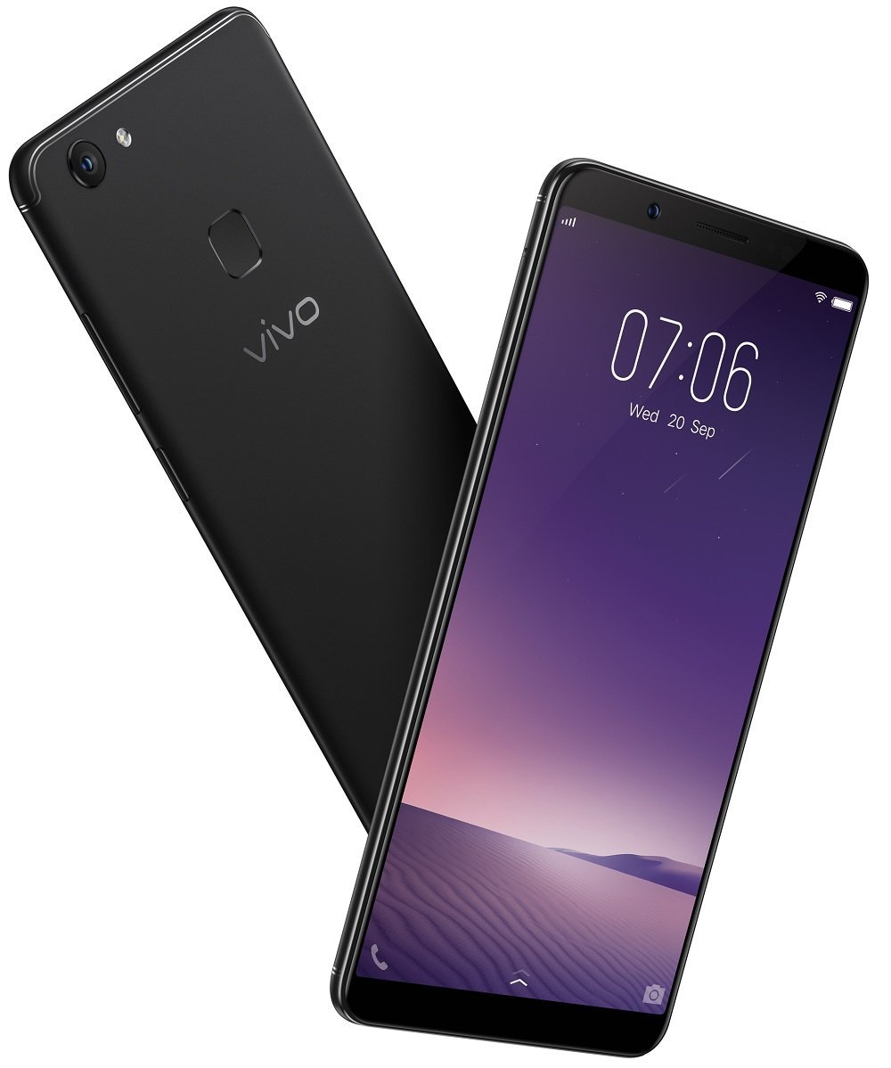 الإعلان عن هاتف Vivo V7 Plus بشاشة بحواف صغيره وكاميرا امامية بدقة 24 ميجا بيكسل