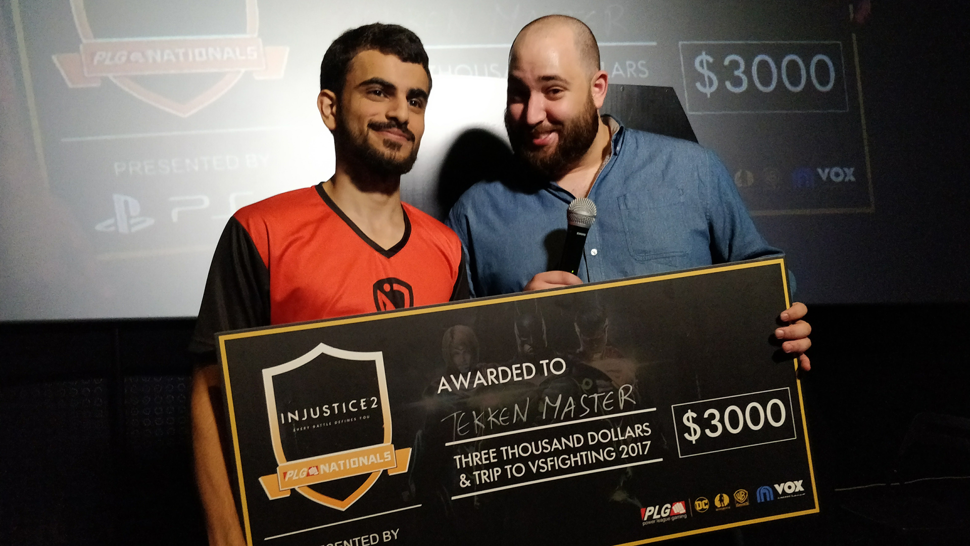 سيد"Tekken Master"هاشم يفوز ببطولة Regional Finals of the PLG Nationals Injustice 2 Tournament Series