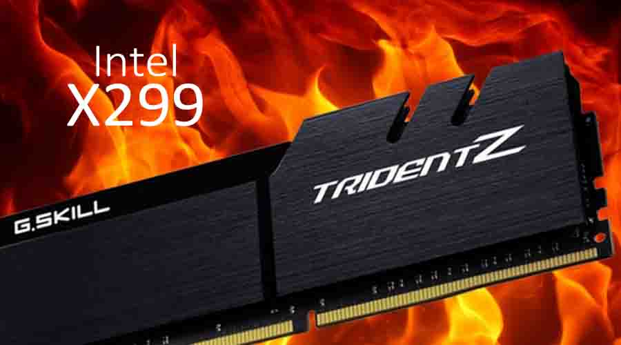 الكشف عن حزمة ذاكرة G.Skill DDR4-4600MHz Trident Z لمنصة X299