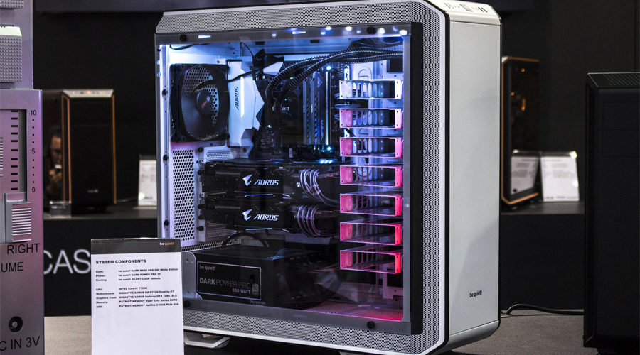 إصدار خاص من كيس Be Quiet! Dark Base Pro 900 باللون الأبيض