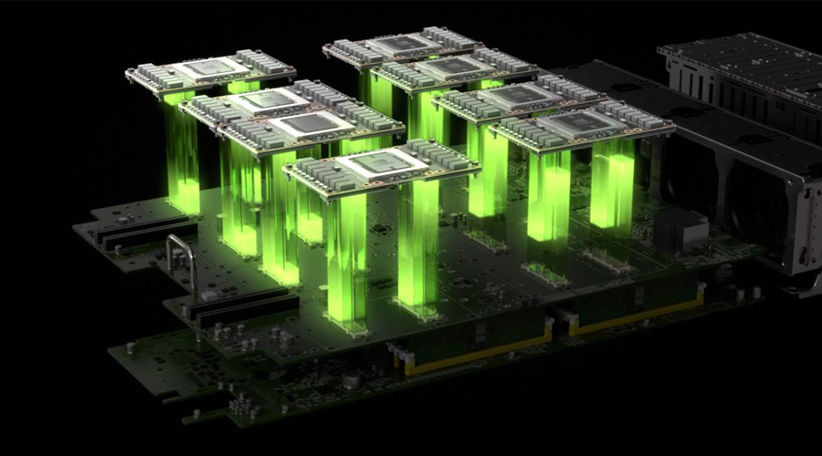 الحاسوب الخارق DGX-1 ببطاقات Tesla V100 يحطم نتائج بينشمارك GeekBench!