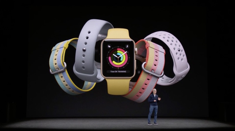 شركة أبل تكشف عن سلسلة الساعات الرقمية Apple Watch Series 3 الجديدة
