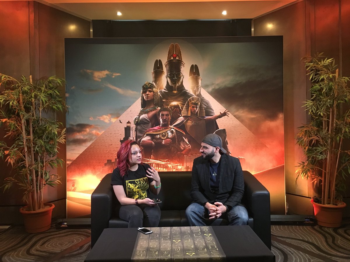مقابلة حصرية مع أشرف إسماعيل مخرج لعبة Assassin's Creed Origins