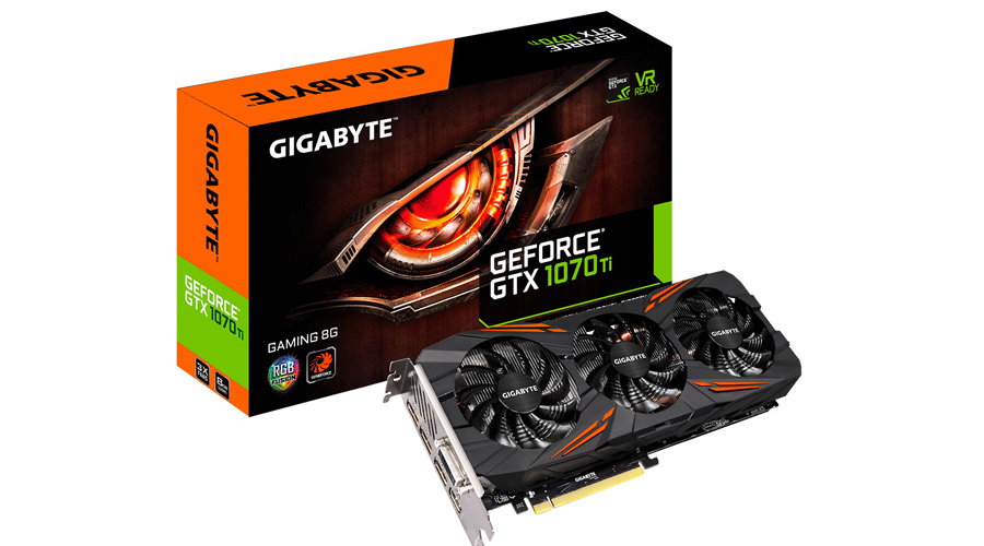 جيجابايت تقدم لجمهور اللاعبين بطاقة GTX 1070 Ti Gaming 8G