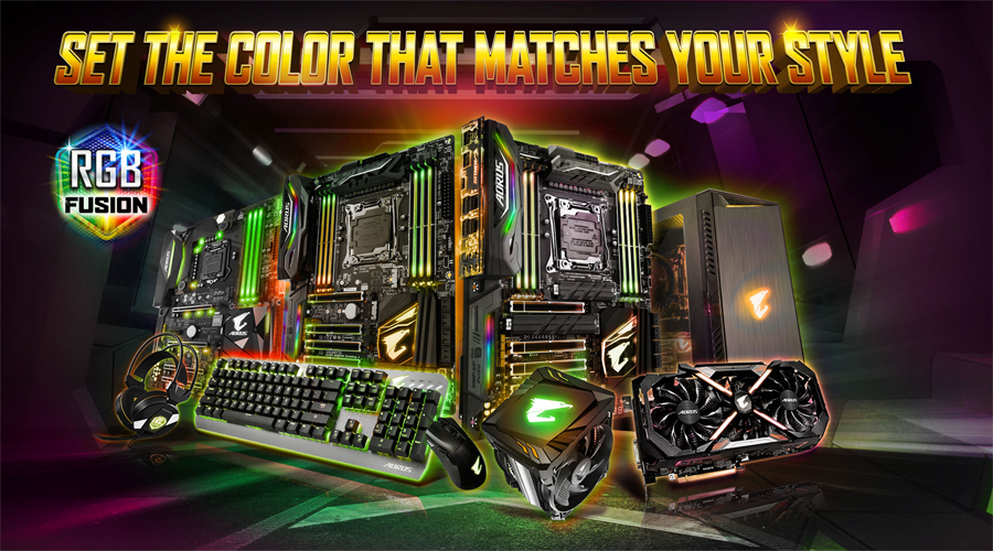تعرف على ميزة VR Link و إضاءة RGB Fusion مع عائلة بطاقات AORUS