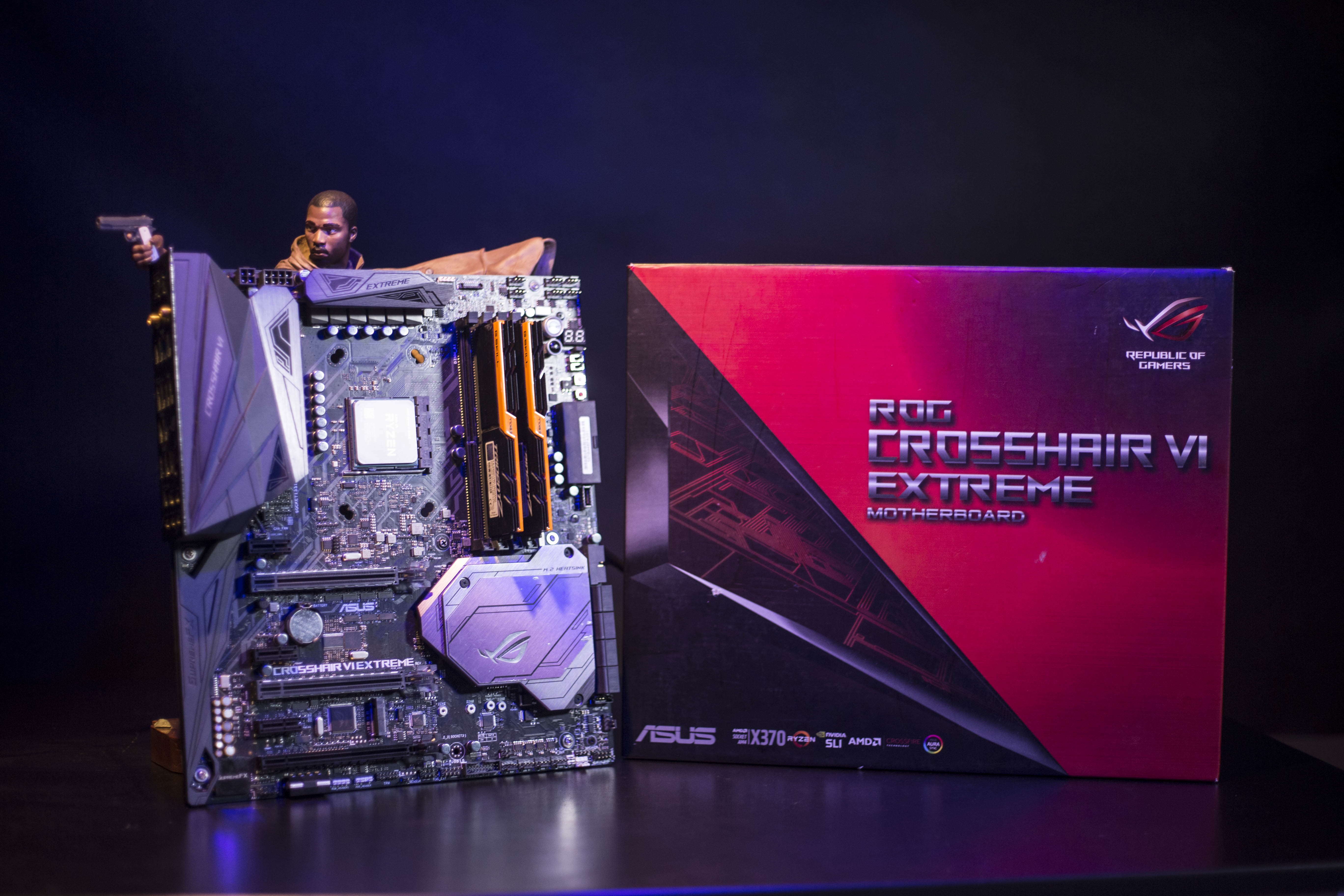 مراجعة منصة المحترفين ASUS ROG Crosshair VI Extreme