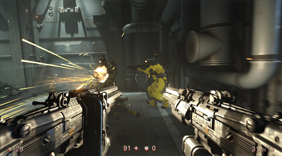 الباتش الأخير للعبة Wolfenstein 2 يرفع من أداء بطاقة RX Vega 64 بنسبة 22%!