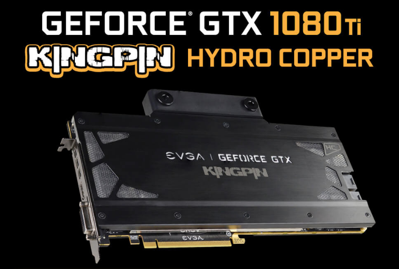 لتحطيم الأرقام العالمية EVGA تعلن عن بطاقة GTX 1080 Ti K|NGP|N Hydro Copper