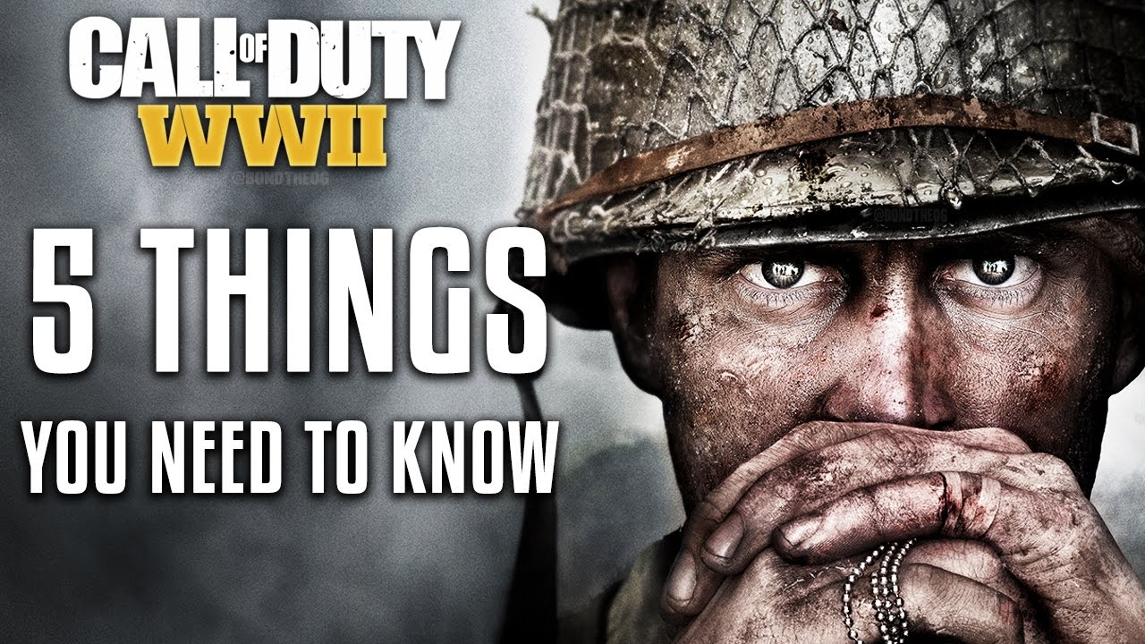 خمسة أشياء جديدة يجب ان تعرفها عن لعبة Call of Duty WWII
