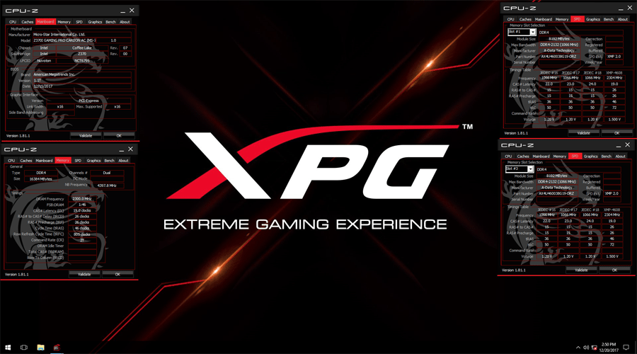 ترقب إطلاق ADATA لذاكرة XPG Z1 DDR4 4600MHz مكسورة السرعة