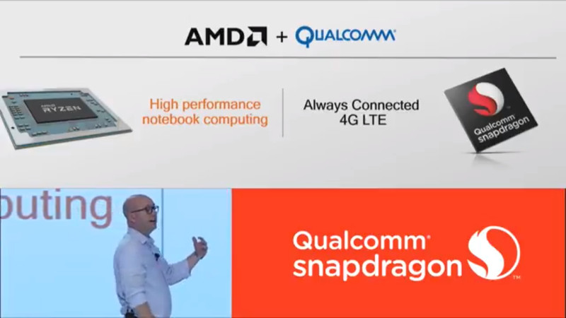 مفاجأة من العيار الثقيل AMD تعمل مع كوالكوم علي جيل جديد من الحواسيب اللوحية
