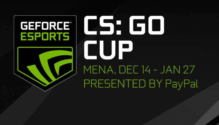 بدء نهائيات بطولة CS:GO Nvidia GeForce Cup للشرق الأوسط و شمال افريقيا