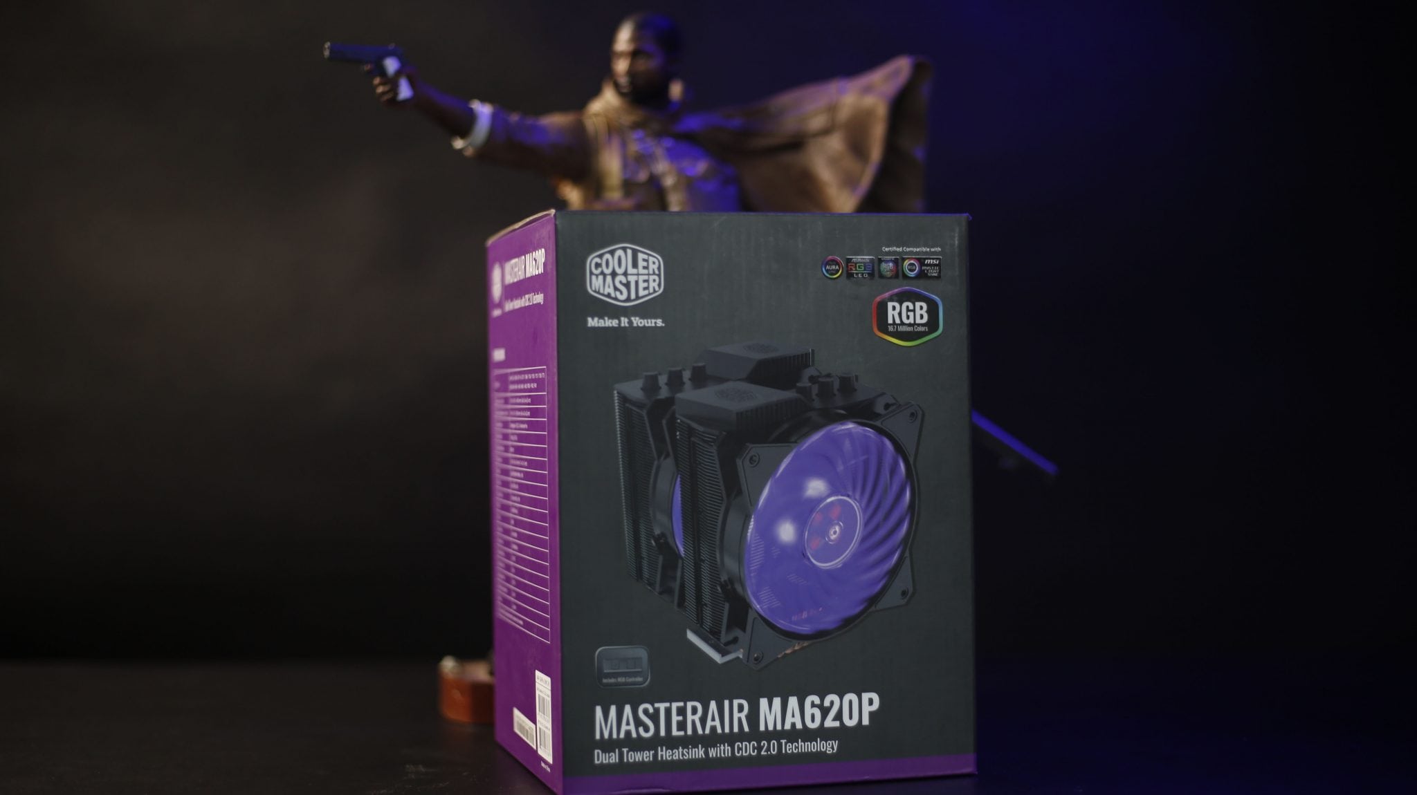 مراجعة المُبرد Cooler Master MasterAir MA620P المضيء مع المنصة X299