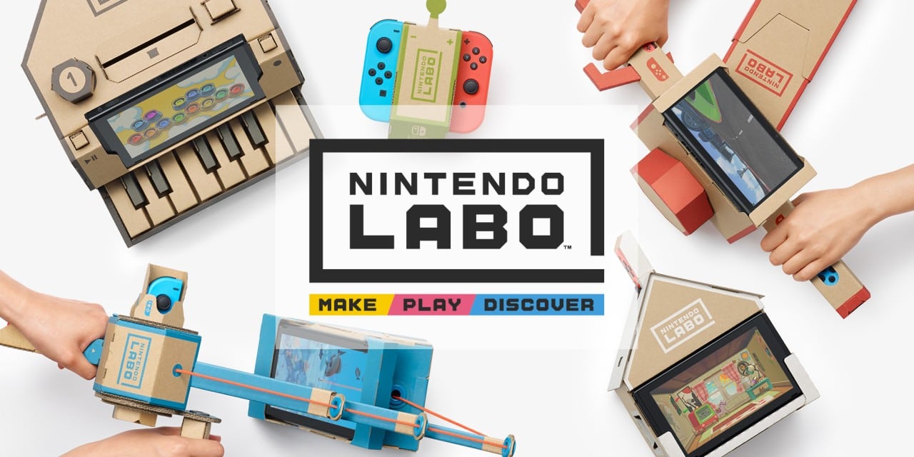 شركة Nintendo تصنع المعجزات من الورق المقوى - Nintendo Labo