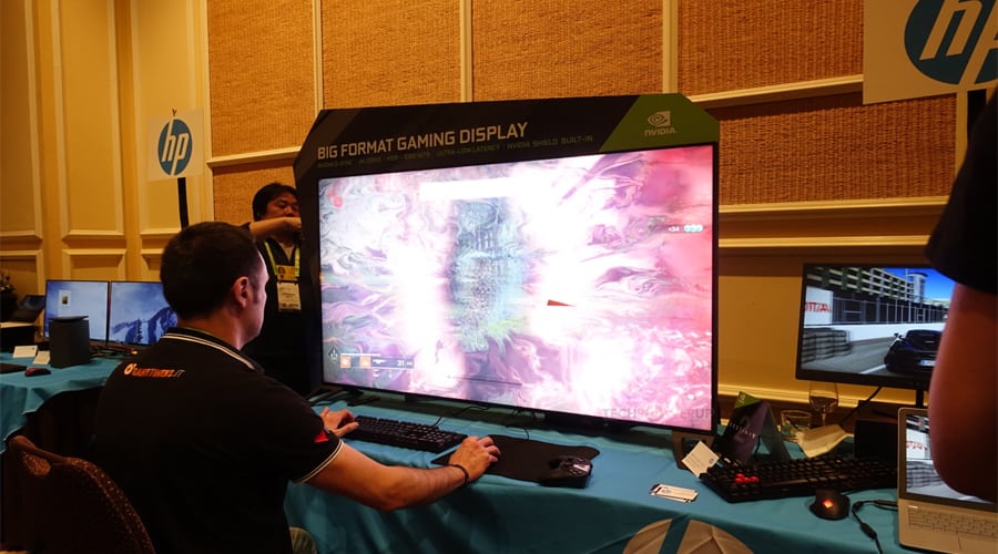 معرض CES2018: انضمام HP لعالم شاشات BFGD مع شاشة Omen X 65