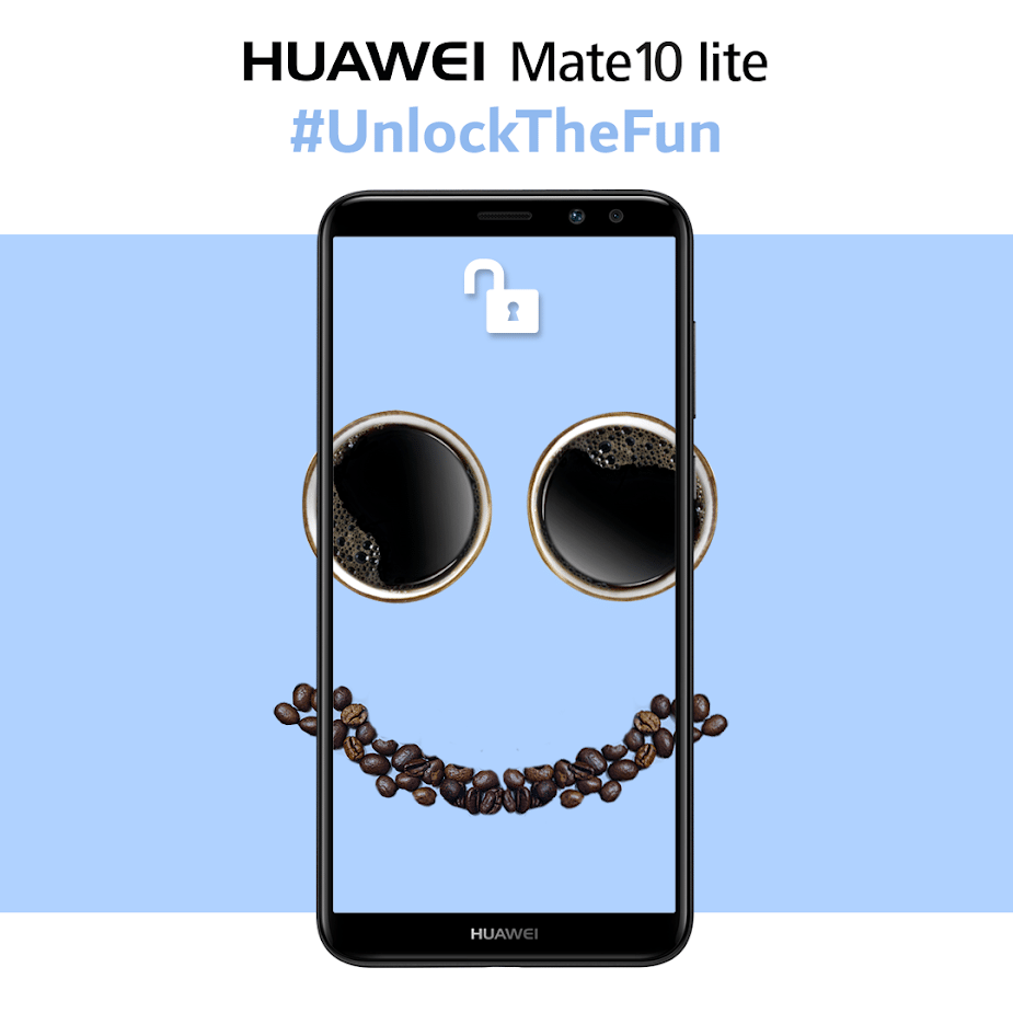 هواوي تعزز هاتفها الجديد HUAWEI Mate 10 lite بتقنية بصمة الوجه