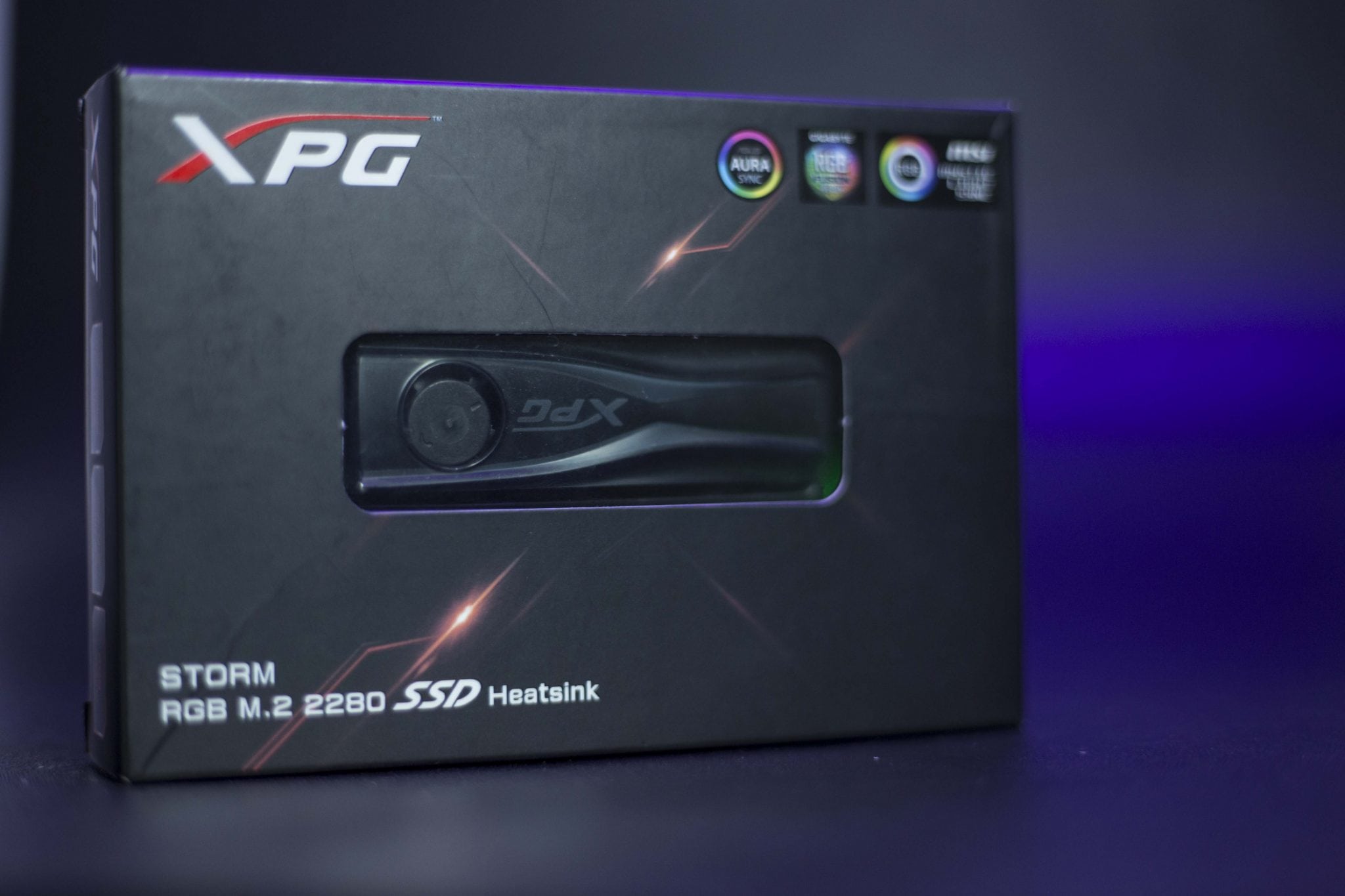 مراجعة المُبرد ADATA XPG STORM RGB M.2 2280 SSD Heatsink