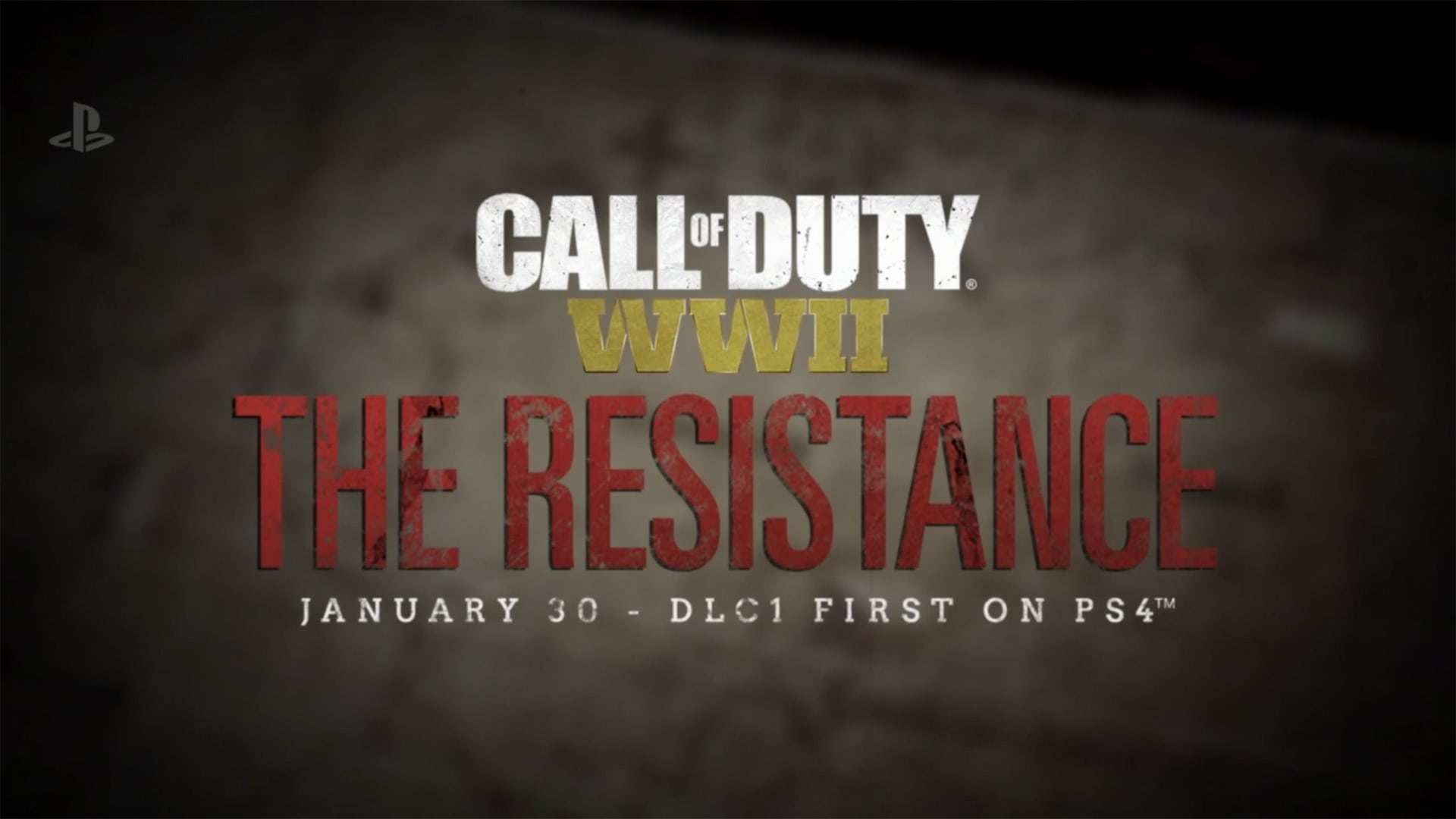 نزول حزمة DLC الأولى Call of Duty: WWII The Resistance على PlayStation4 أولاً