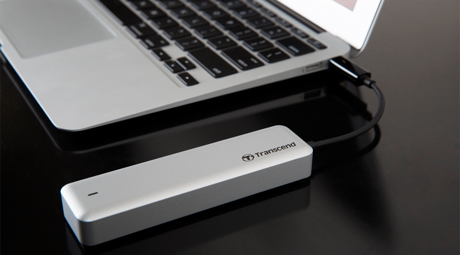شركة Transcend تكشف النقاب عن قرص التخزين الفائق JetDrive 825 SSD لأجهزة ماك