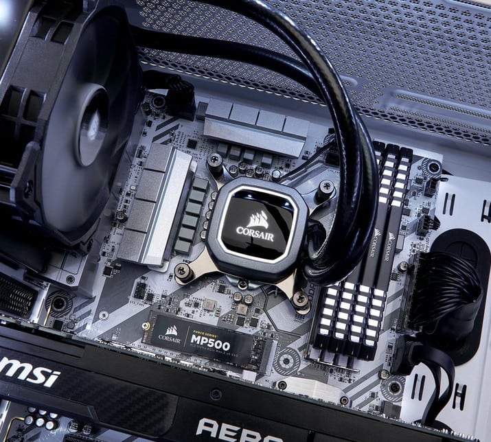 إن كنت مصراً... Corsair تطلق المبرد المائي الصغير Hydro H60